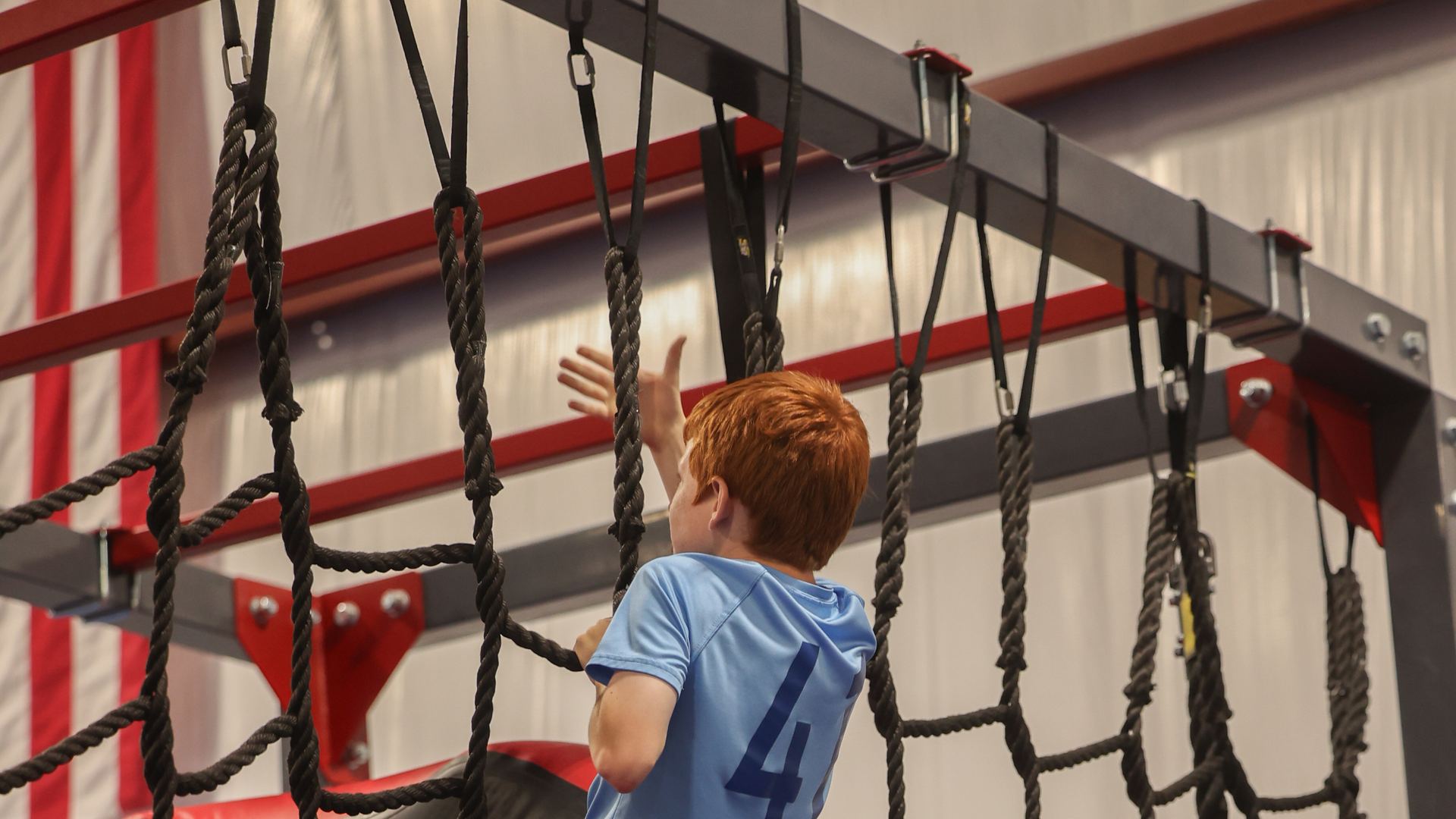 Ninja class obstacle course