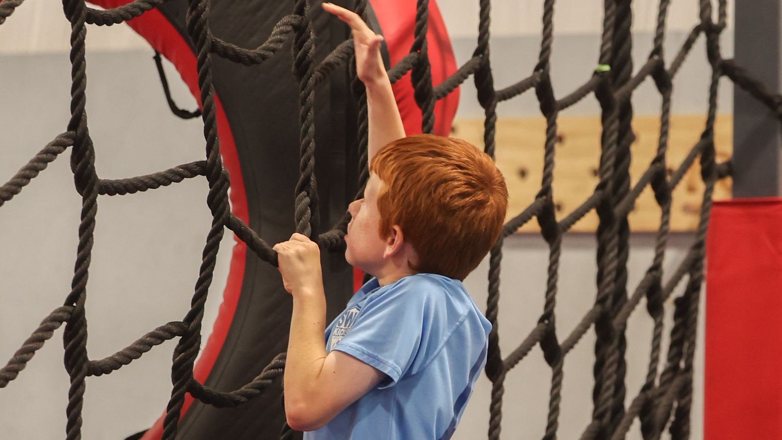 Ninja class obstacle course