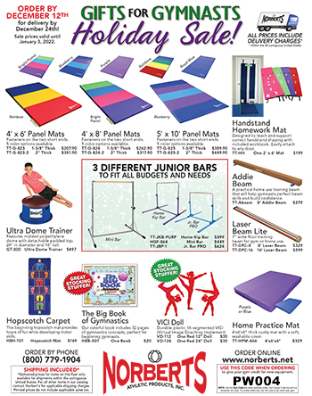 Holiday Gifts for Gymnasts